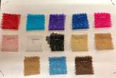Sample Card - Stretch Mesh 13 Colors! New Cards!
